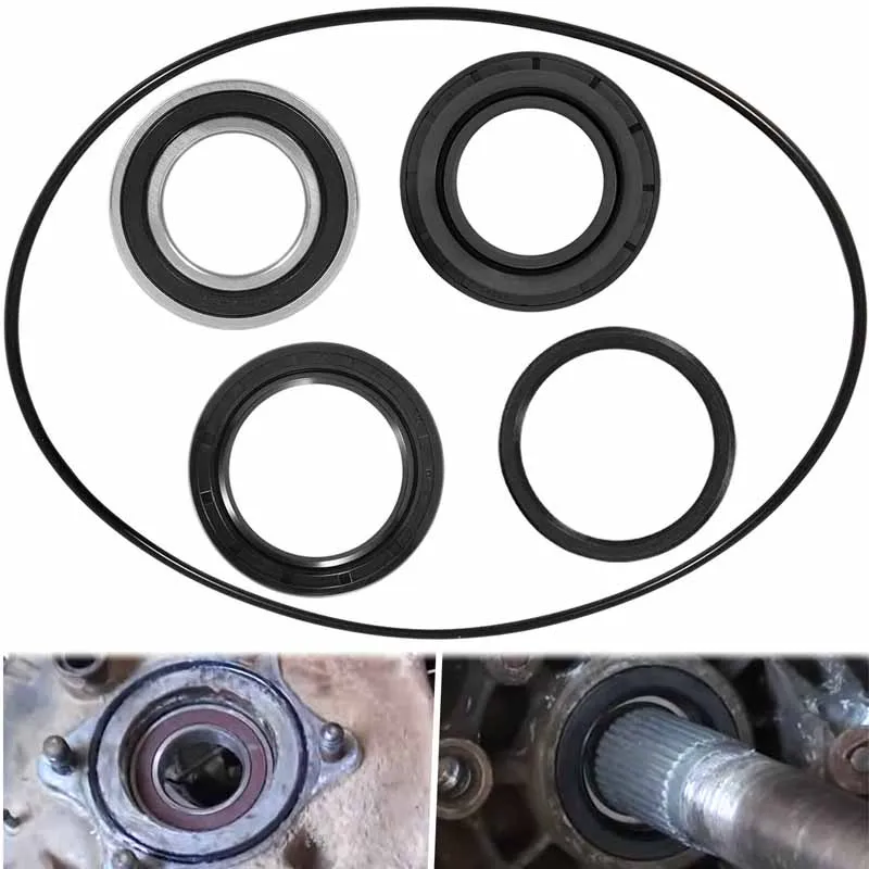 Motorcycle Accessories Rear Brake Drum Bearing & Seal Kit for Honda TRX300FW 1988 to 2000 (5 Pcs/Set)