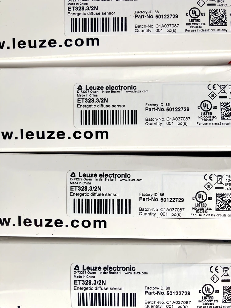 100% New Original LEUZE Photoelectric switch ET328.3/2N RT 318M/N-400 ET328.3/4P