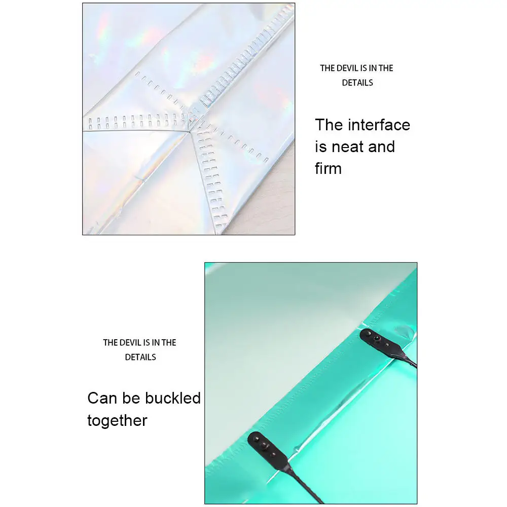 Sac fourre-tout laser en PVC pour femmes, sac à main optique, sac cadeau étanche, sac en plastique pour vêtements, sac à provisions, cadeaux pour