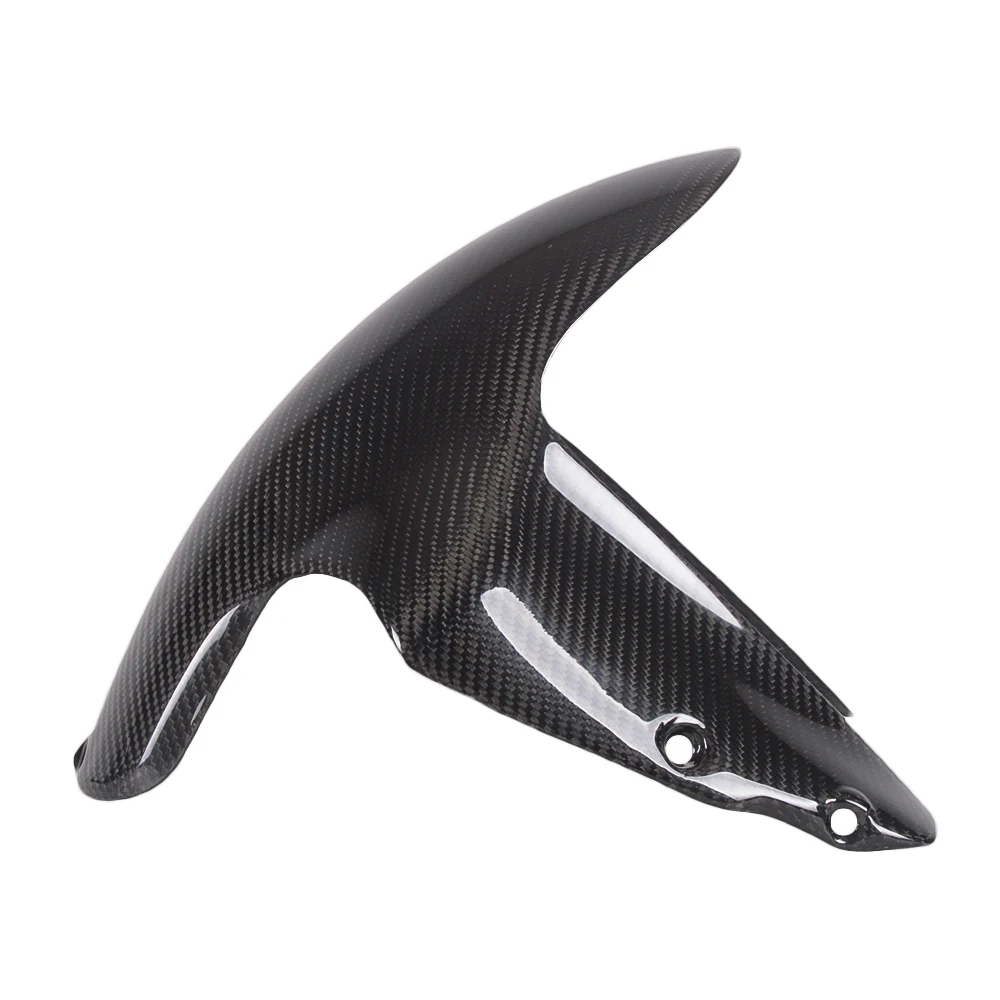 Carbon Fiber Front Fender Hugger Mudguard Cover For Ducati Streetfighter 848 2012 2013 2014 2015 1098 1198