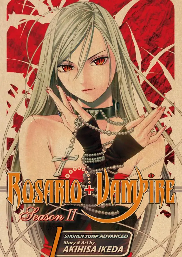 Rosario Vampire Retro Poster Anime Posters Home Decor Wall Poster Canvas Painting Wall Decor Wall Art Photos for Children's Room