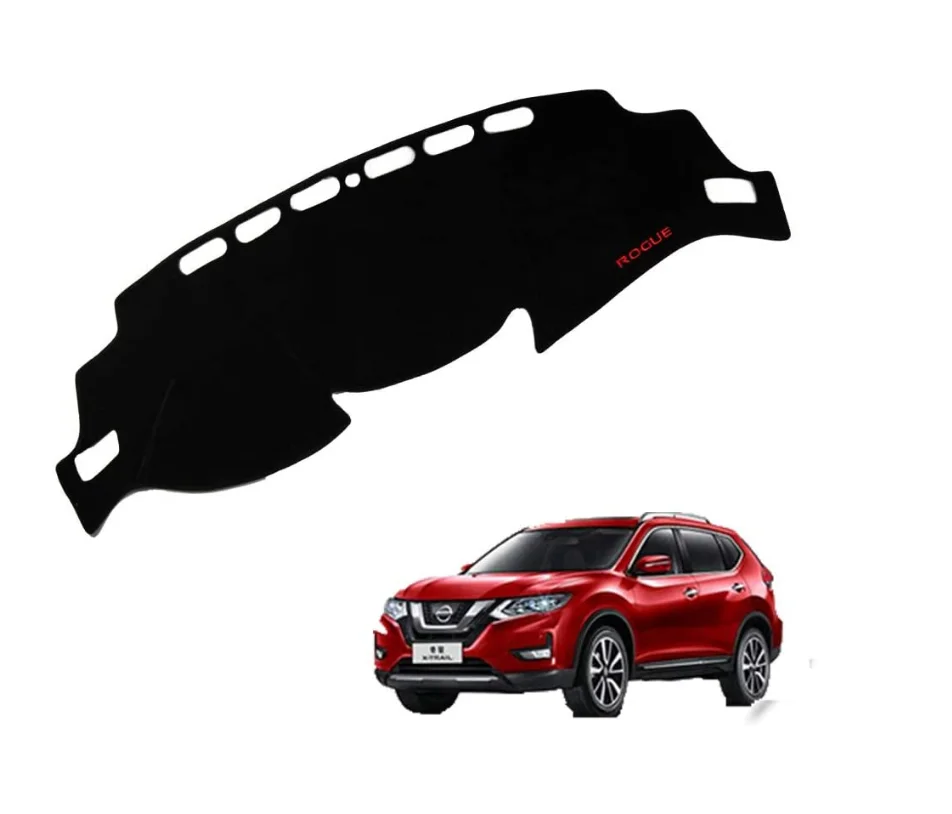 For Nissan Rogue 2014-2019 Accessories Anti Slip Dashboard Carpet Dashboard Cover Dash Cover Sun Cover Pad Dash Mat Cover 1PCS