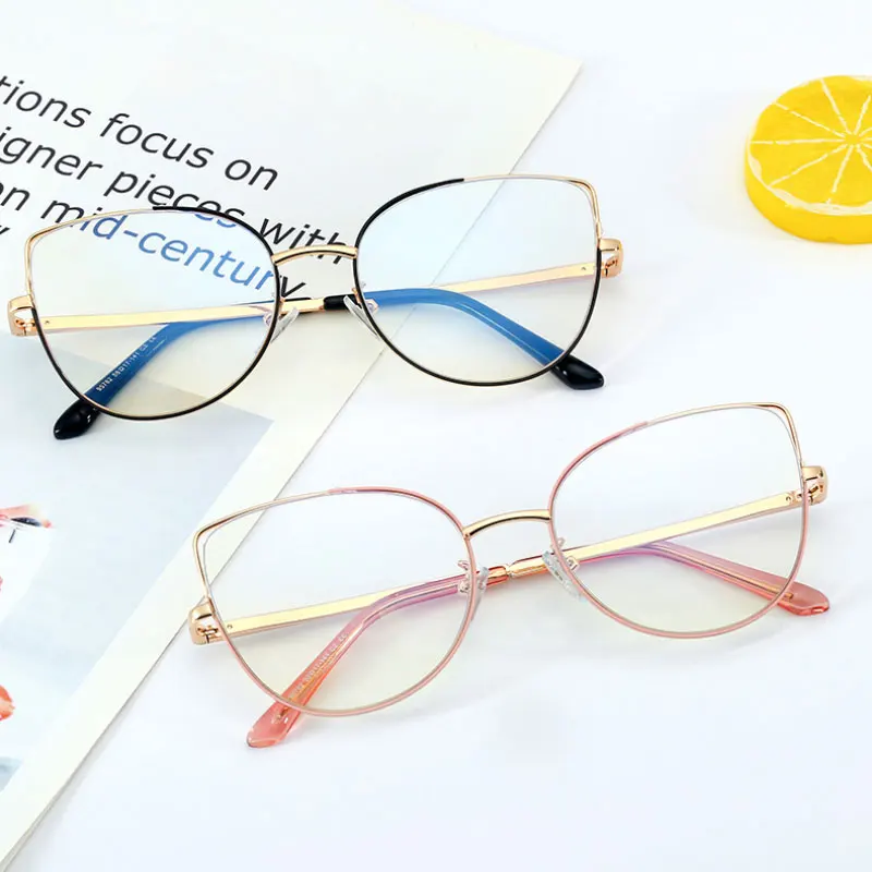 Beautiful Fashion Women Eyeglasses Frame UV400 Anti-Reflective Protection Optical Female Woman Glasses Spectacles Frame