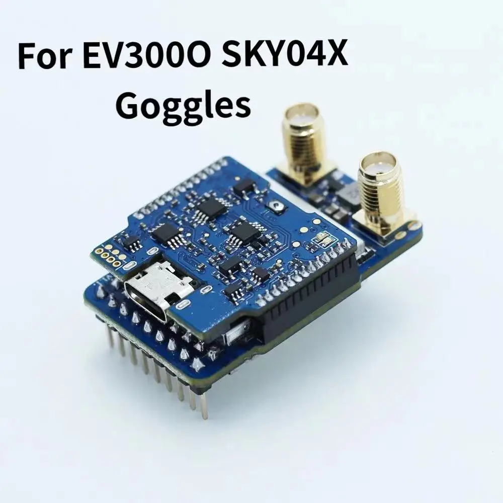 

Skyzone 04X V2 04L Cobra S SteadyView RX 5.8Ghz 48CH FPV Receiver Diversity 5V SMA Support Upgrading For Eachine EV300O Goggles