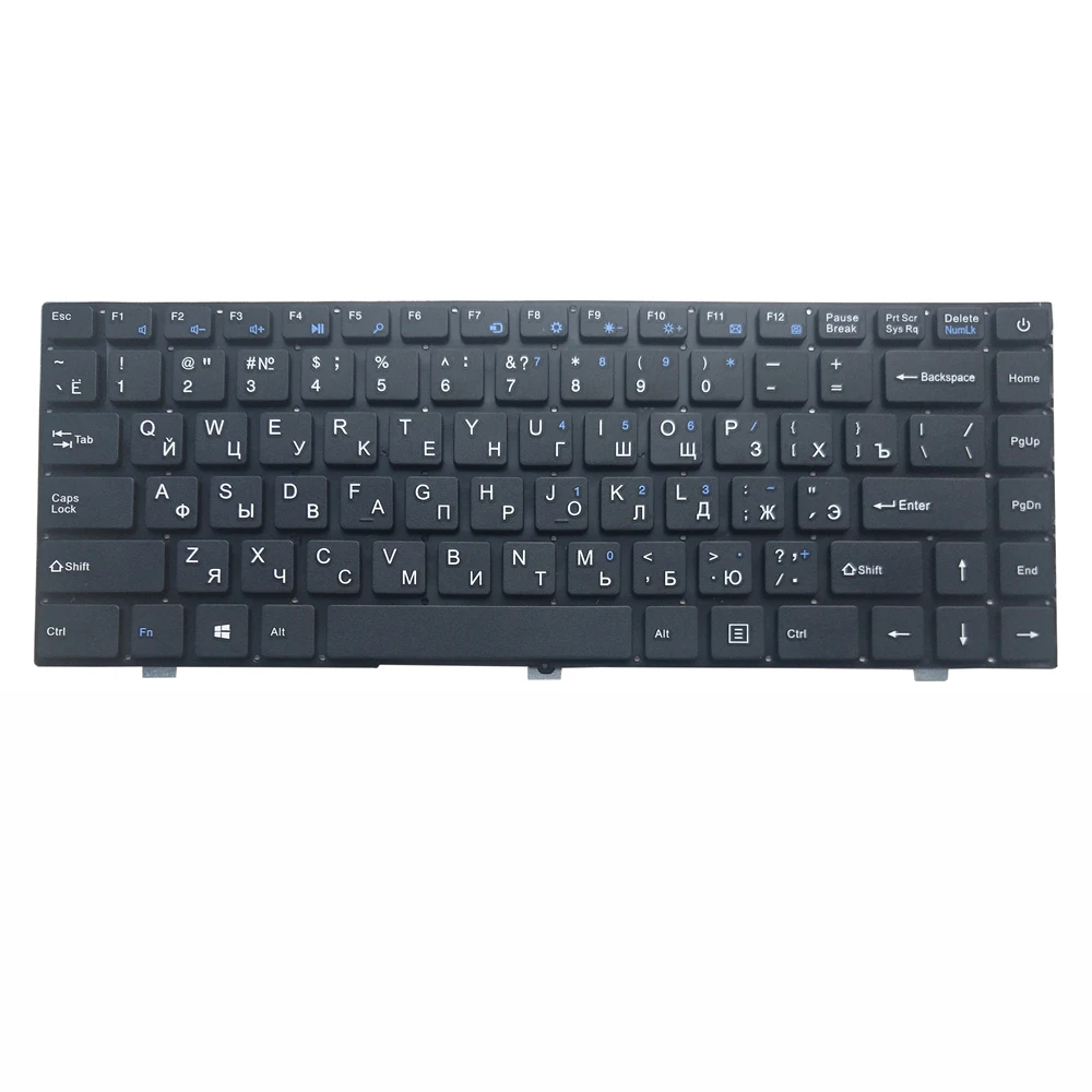 Imagem -02 - Teclast f7 Rus Teclado Notebook Peças de pc Portátil Teclado sem Retroiluminação Novo Pride-k2381 343000041 dk Mini