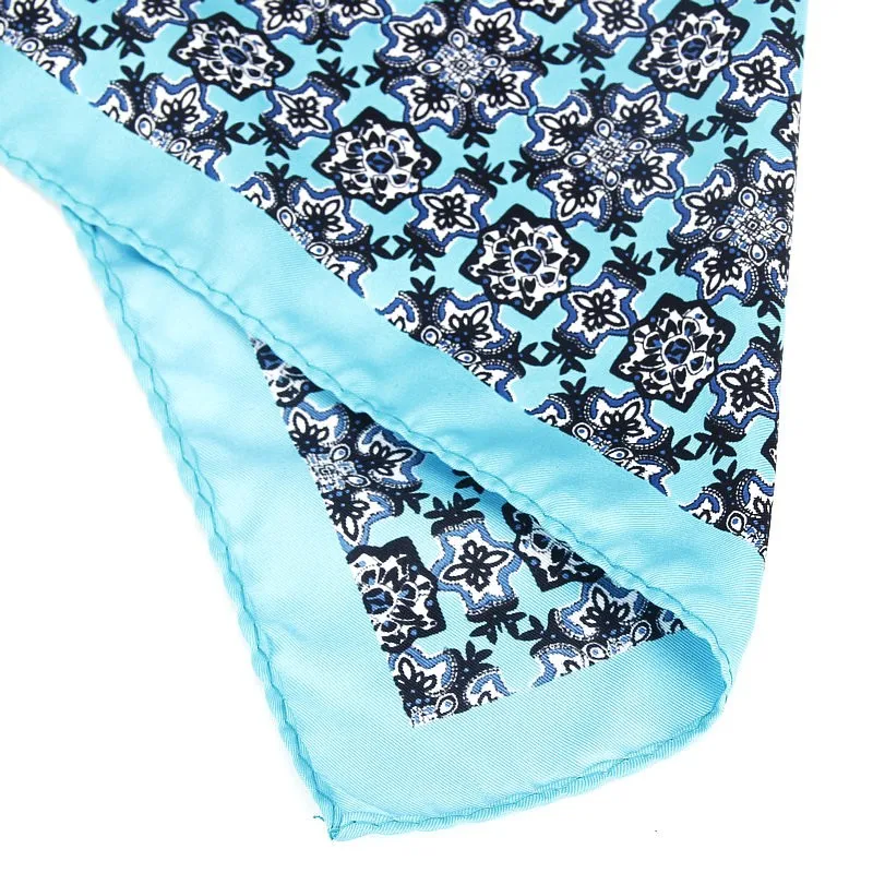 Thời Trang Mới Nam Khăn Tay Bỏ Túi Vuông Phổ Biến 32X32CM Lớn Người Paisley Chấm Ngực Hankies Cho Đám Cưới Nam bộ Quần Áo Hanky