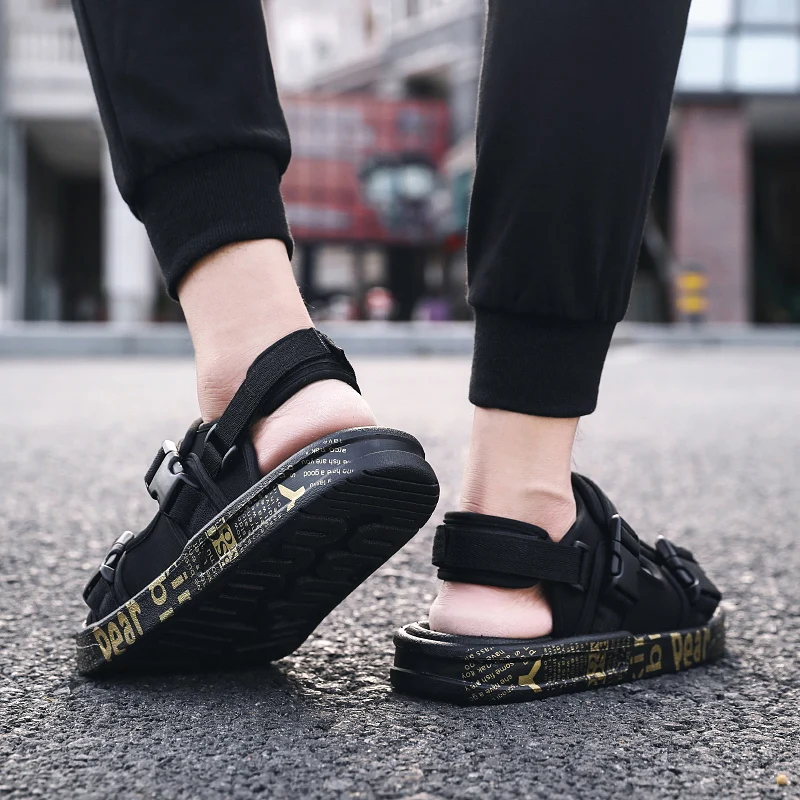 Summer Men Sandals Gladiators Roman Casual Shoes Breathable Women Sandals Outdoor Comfortable Light Slippers Sandalias Hombre