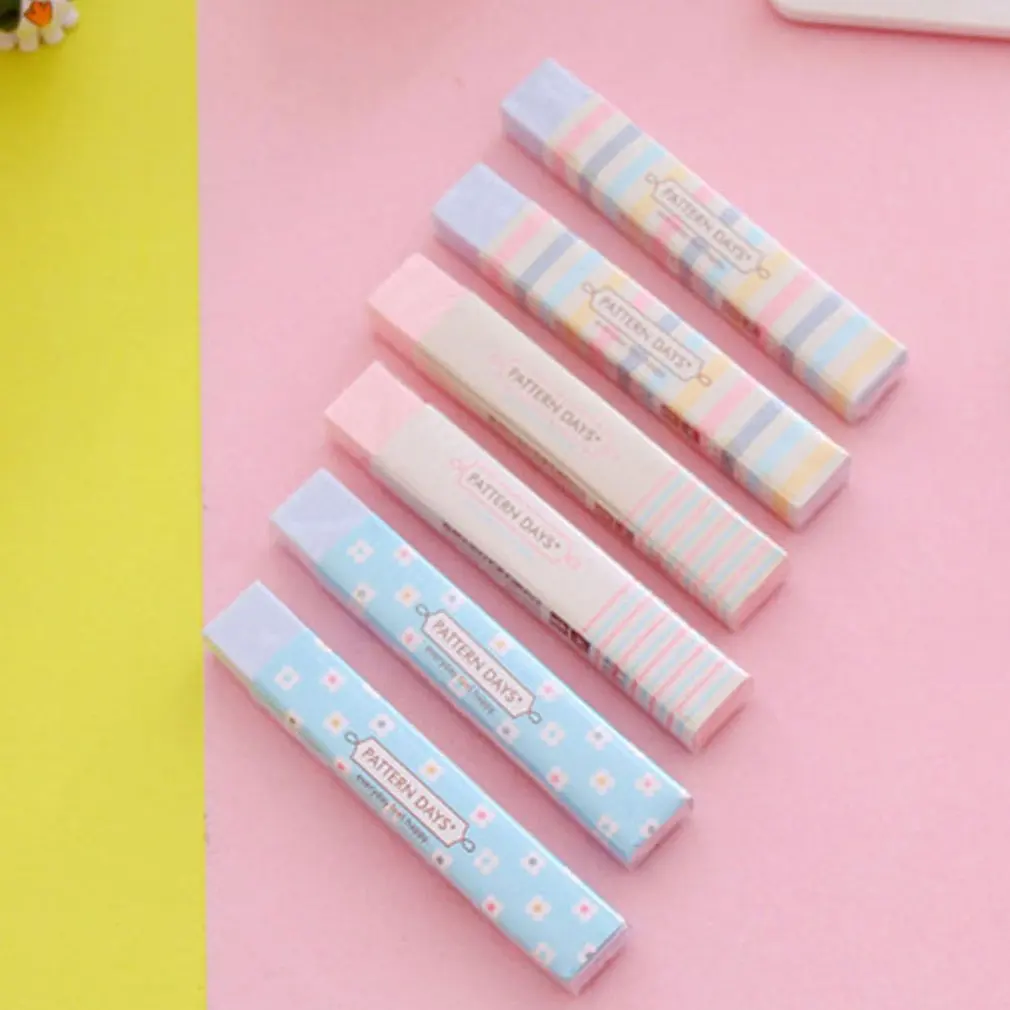 Creative Student Prizes Cute Fresh Strip Eraser School Supplies Stationery Kindergarten Children Birthday Gift