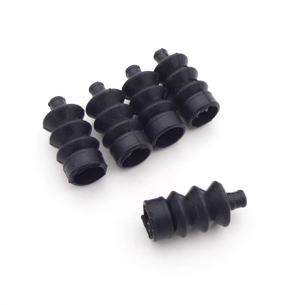 5PCS 1.8-3mm Linkage Waterproof Rubber Bellow Radio Box Sleeve for RC Boat Marine Yacht Shrimp Boat