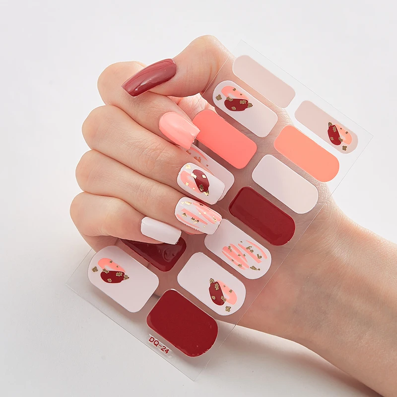 Four Sorts 0f Nail Stickers Self Adhesive Nail Sticker Nails Sticker Designer Full Cover Nail Stickers Nail Designs Nail Strips