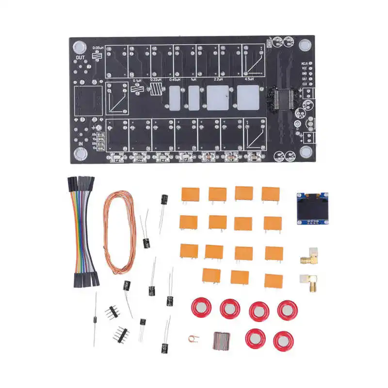 PCB ATU‑100  Kits ATU 100  Kits 1.8‑50MHz Antenna Tuner  Kit for Communication