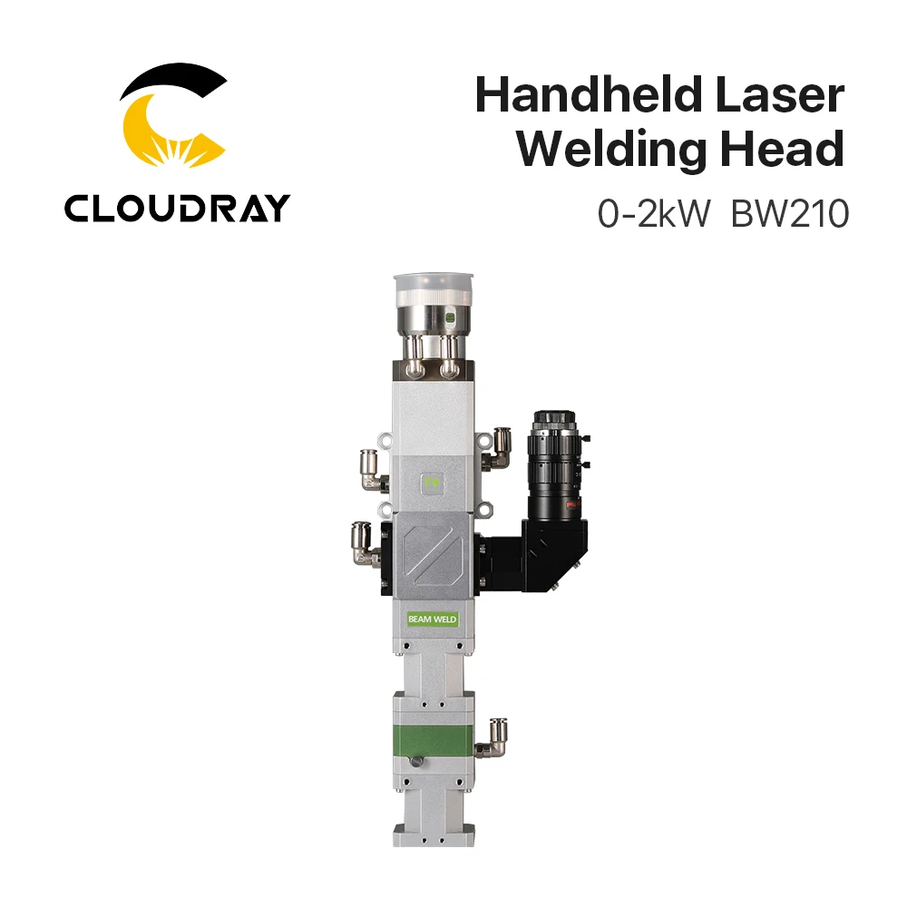 Cloudray Original Raycus Welding Head BW210 0-2kW Fl200/250/300/400mm With CCD Interface for 1064nm Fiber Welding Machine