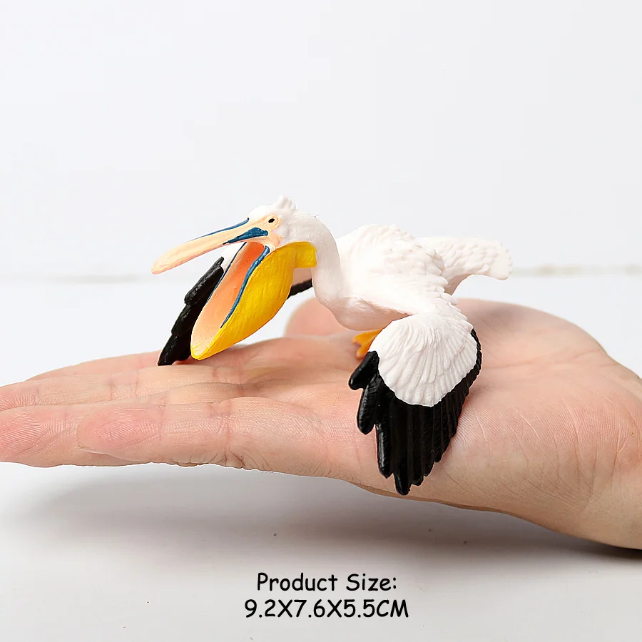 Wilde Vogels Dieren Kalkoen Ara Uil Eagles Struisvogel Pelikaan Beeldjes Speelgoed Dier Action Figure Leren Onderwijs Vogels Geschenken