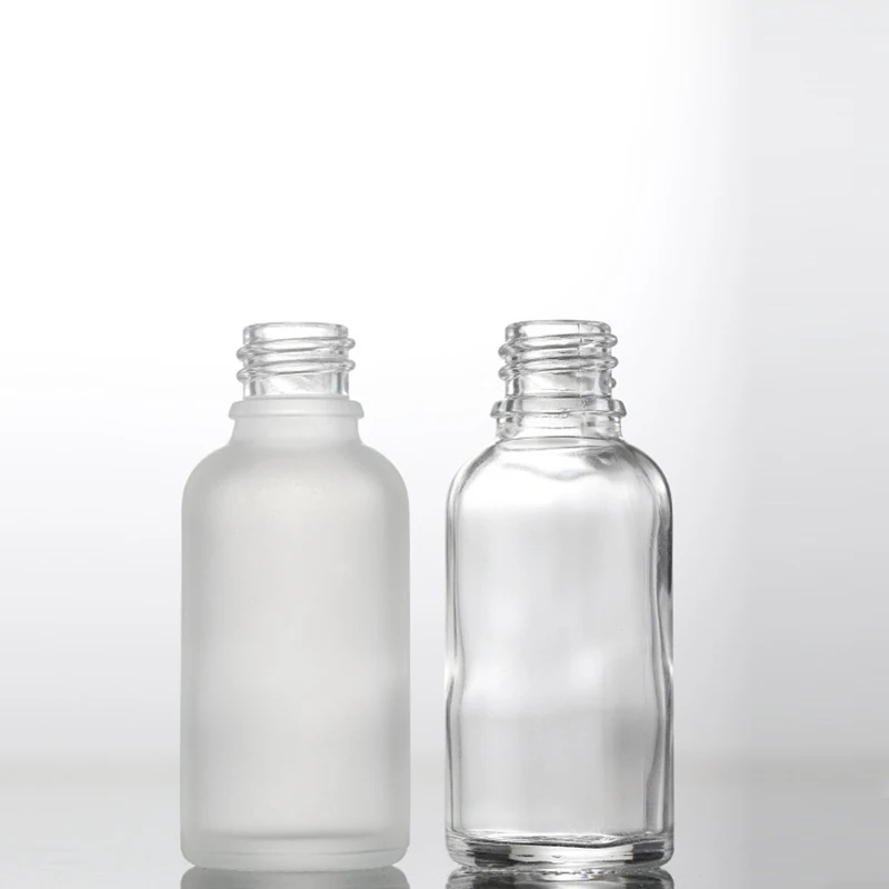 1PC Refill Frosted Glas Dropper Flasche Kräuter Essenz Massage Öle Serum Parfüm Aroma Flüssigkeit Pipette Nachfüllbar – Detail 1