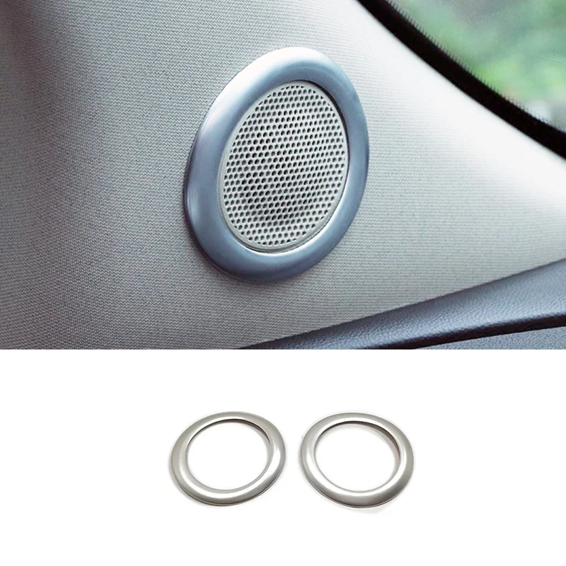 

For Opel Vauxhall Mokka 2013-2015 Buick Encore 2013-2017 Car Accessories Speaker Audio Ring Sides Decoration Trim Cover