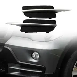 L/R Lower Bumper Fog Light Grille Lamp Bezel Cover 51117159593 51117159594 for BMW E70 X5 2007 2008 2009 2010