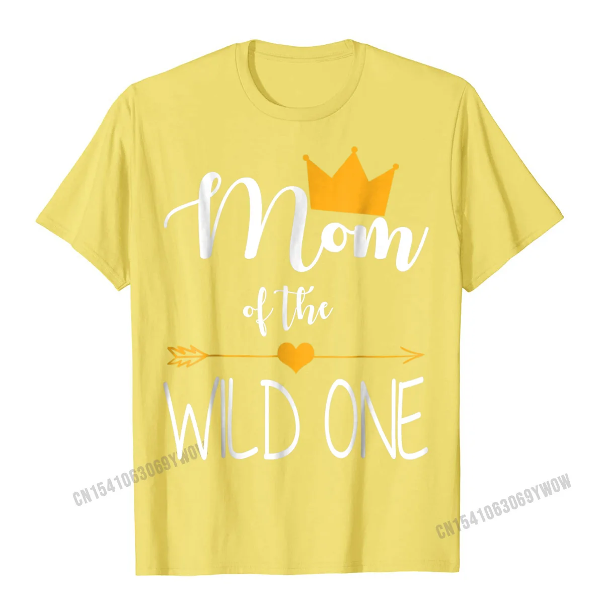 Mom Of The Wild One Baby First Birthday Funny Gift Shirt Men New Coming Men T Shirts Camisas Summer Tops Tees Cotton Classic