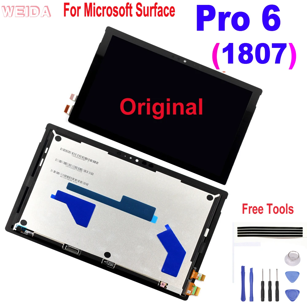 Imagem -04 - Lcd Display Touch Digitizer Assembly Lcd Original para Microsoft Surface Pro Pro 1724 Pro 1796 Pro Pro 1866