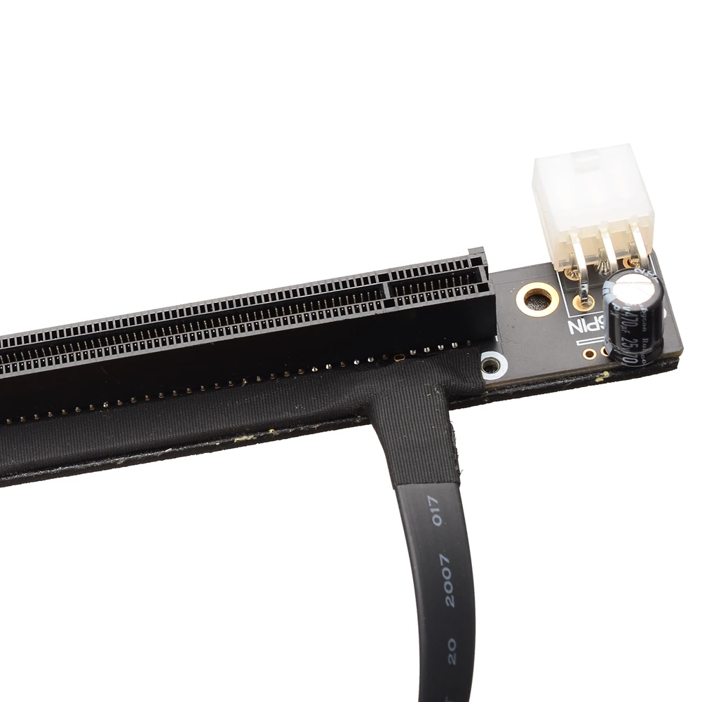 PCI-e X16 إلى M.2 WiFi A/E Key NGFF Riser Cable 6pin Power Extension مع طول قابل للتخصيص لترقية أجهزة الكمبيوتر #4