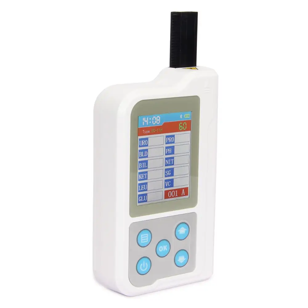 Contec New Digital Urine Analyzer 11 Parameters BC401 with 100 pcs Test Strips