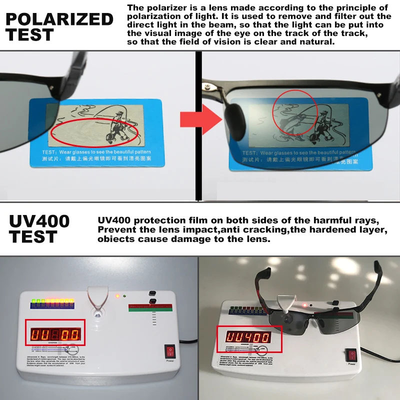 LIOUMO Classic Photochromic Polarized Sunglasses Man All-weather Anti-glare UV400 Driving Glasses Woman oculos de sol feminino