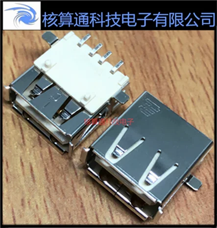 

Sold from one 292303-9 original 4pin 2.0 socket USB-A shape USB DVI HDMI connector 1PCS can also order 10pcs a pack