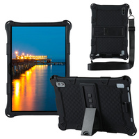 Silicone Cover Case for Blackview Tab 9 10 Pro,Stand Thickened Stand Soft Cover for Blackview Tab9 10.1 Inch Tablet PC