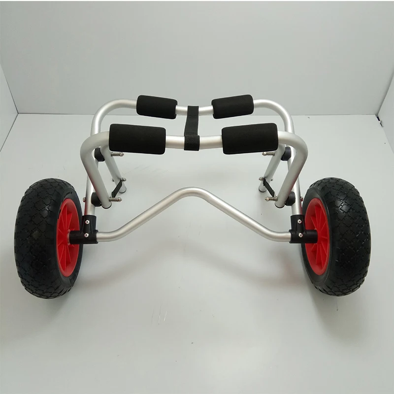 Kayak Trailer Canoe Beach Trailer Y02004S Solid Tire Trailer High-end Aviation Aluminum Pocket, Multi Tools