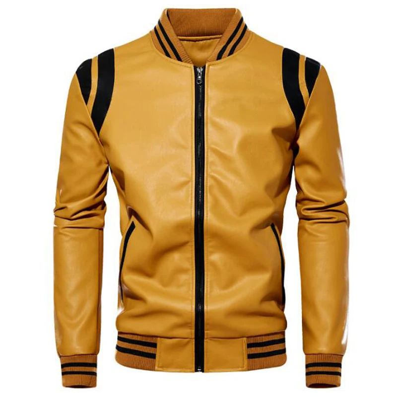 New autumn winter Motorcycle men jacket High quality brand Casual Biker Leather Jacket Male Coat Fleece Pu Overcoat US SIZE