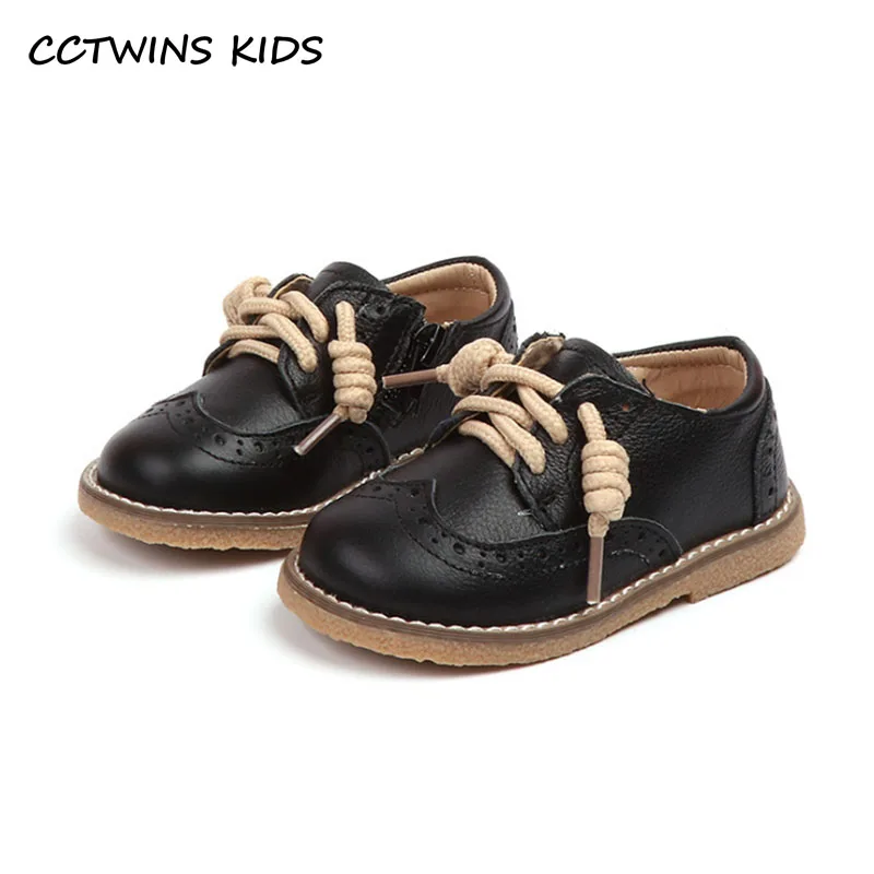 Clearance Kids Shoes Spring Autumn Girls Boys Fashion Genuine Leather Soft Sole Black Flats Student School Moccasin Brand Loafer