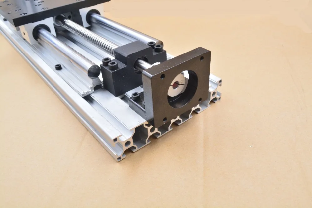 Linear module straight slipway cnc guide ball screw slide table travel 700mm