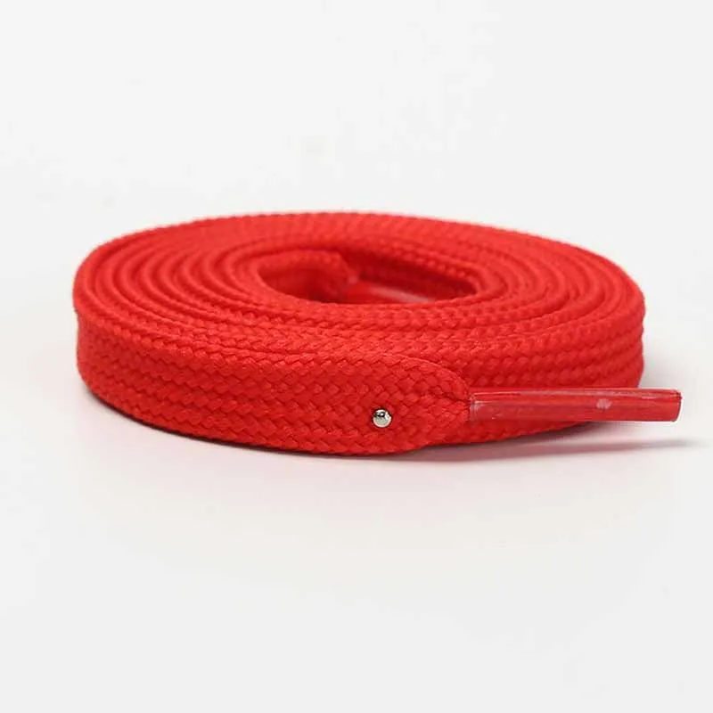 70cm~90cm Long of Flat Shoelaces Shoe Strings Shoe Laces Cord Ropes for Boots Purple Red Multiple Color Blcack White