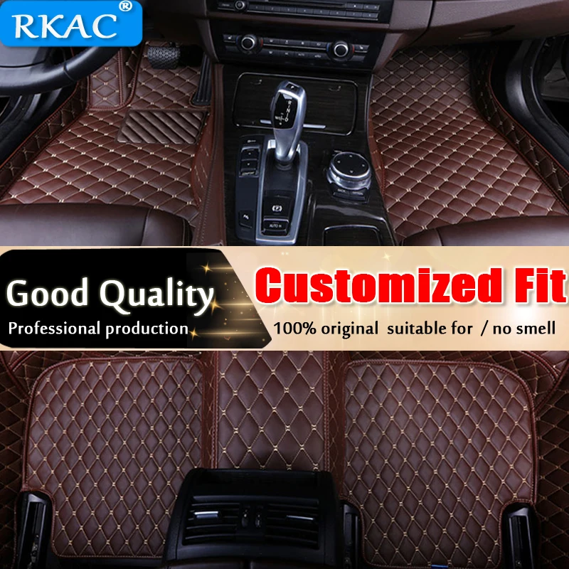 

RKAC customize fit car floor mats For mercedes w212 gla w245 w211 w169 ml cla w204 gle waterproof accessories carpet waterproof