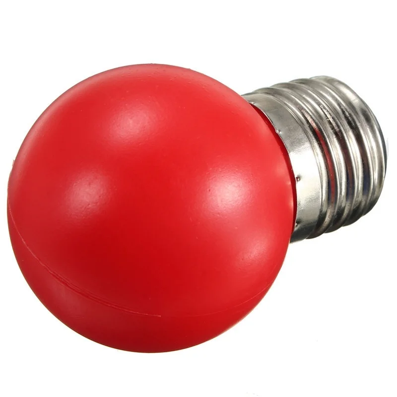 1 paar 2W Bunte Globe Licht Led Glühbirne E27 LED Energiesparende Lampe Beleuchtung LED Lampada Bombillas Hause dekor Dropshipping