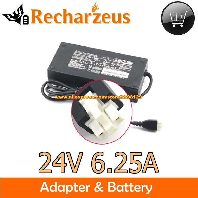 

Genuine Delta 24V 6.25A 150W AC Adapter TADP-150AB B 00GP684 00GP668 Laptop Charger Power Supply