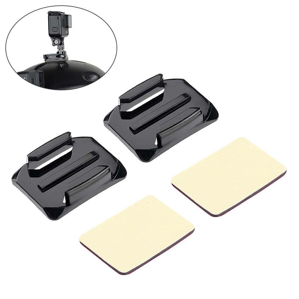 

Adhesive Mounts Accessories Fit for 9 8 7 6 5 4 Curved Flat Mounts 3M Sticky Pads for Action Sport Camera for Helmet Car