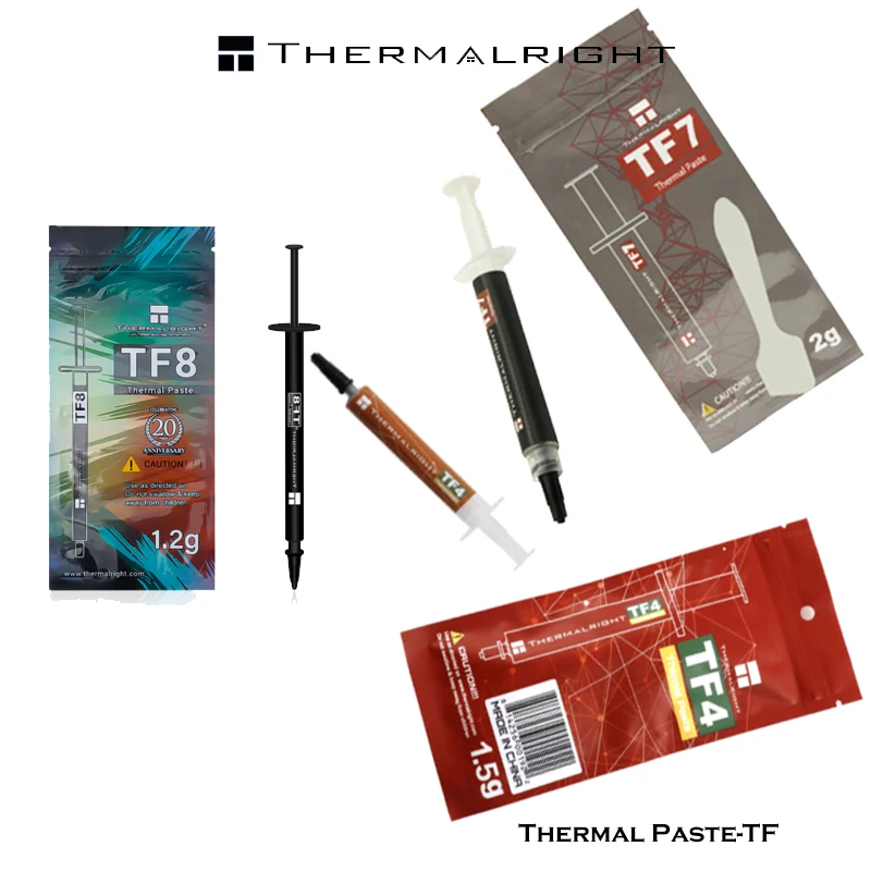 Thermalright-kit de pasta térmica de grasa de silicona, disipador de calor no conductor para PC, refrigeración, CPU, GPU, Enfriador de tarjetas gráficas, 13,8 w/m-k