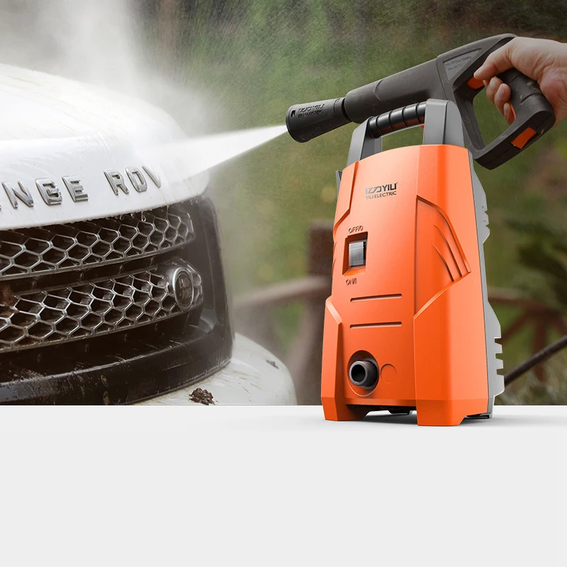 High-Pressure Washer Household High-Pressure Car Washer Fully Automatic Car Washer Portable Car Wash Pump Garden Cleaning Tool