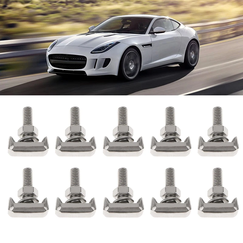 

M5x0.8 Auto Car Battery Terminal T-Bolt Stainless Steel Thread for GM for VW for Audi for BMW Etc 1.06x0.87x0.43 Inch Car