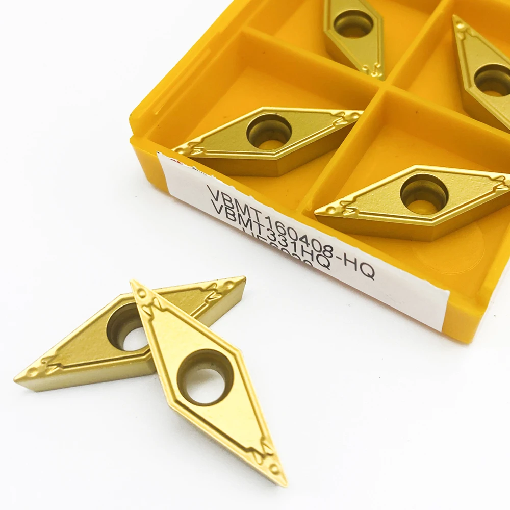 VBMT160408 VBMT160404 HQ VP15TF/UE6020/US735 Cao Chất Lượng Gốm Kim Loại Cao Cấp Carbide Lắp VBMT 160404 Tiện Bằng Máy CNC CuttingTurning dụng Cụ
