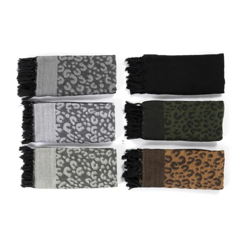 Shemagh táctico leopardo – Pañuelo militar para cuello y cara - imagen 2