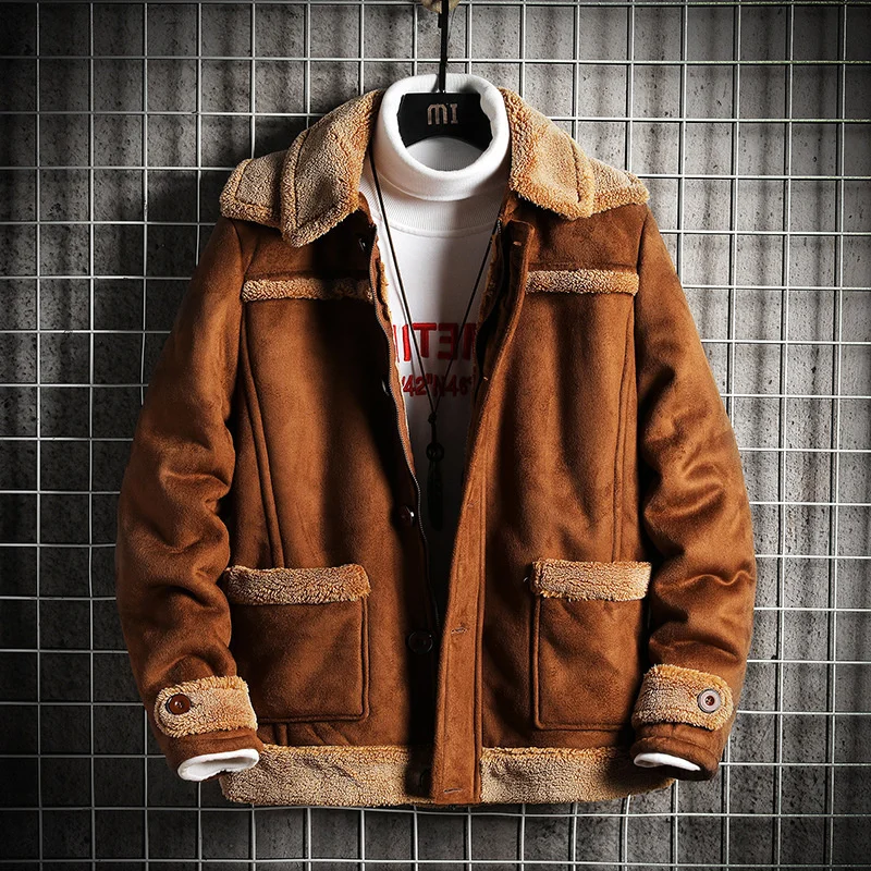

Men's Zipper Jacket Motorcycle Coat Brand Trend Fashion Large Size All-match Comfortable Autumn Spring Clothing Casual Solid