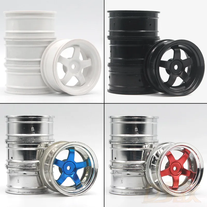 Plastic Wheel Rim Fit HPI HSP RC model 1:10 On-Road Racing Car 6030 for HSP94123/94122/94103/D4/D3