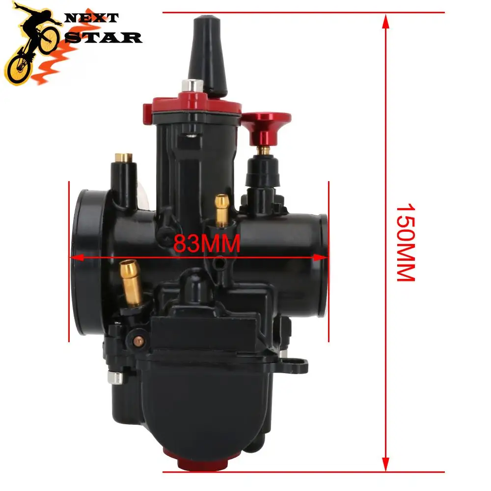 For PWK 21 24 26 28 30 32 34 For Keihin PWK Carburetor With Power Jet 2T 4T Engine For Scooter UTV ATV Universal 50cc-250cc