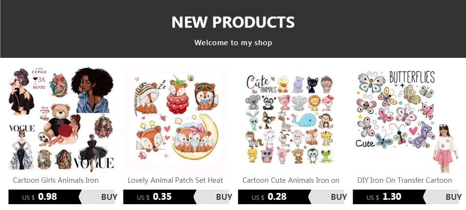 Großhandel Nette Tiere Autos Set Patches Aufkleber Appliques Wärme Transfer Diy Abzeichen Eisen-Auf Transfers Für kinder kinder Tuch – Detail 3