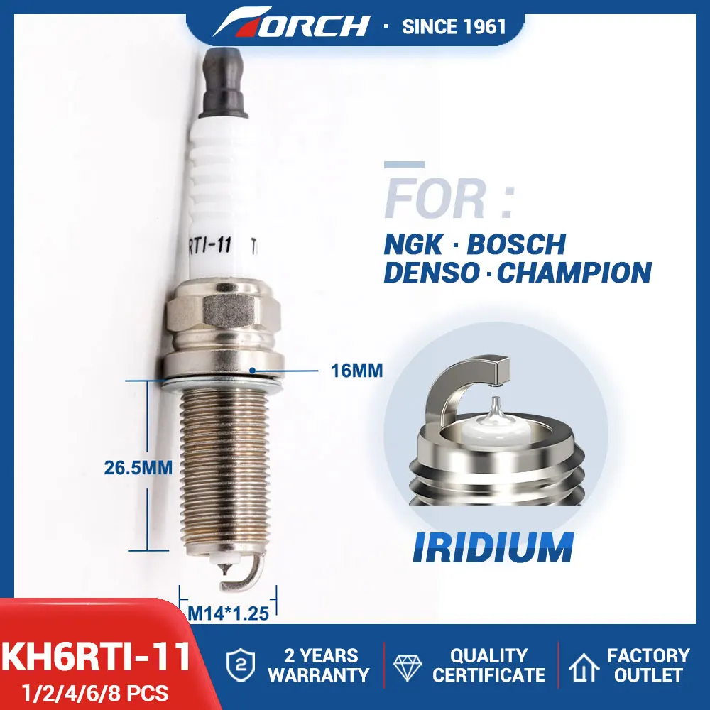 Иридиевые свечи, яркий фонарь для модели 6619, подходит для Volvo и Toyota Suzuki Subaru Saab Lexus Honda BMW Mercedes-Benz