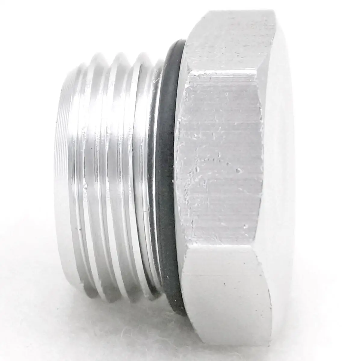1/2 "BSP Männlich Solide Aluminium Hex Kopf Stecker End Kappe Für Pneumatische Verteiler