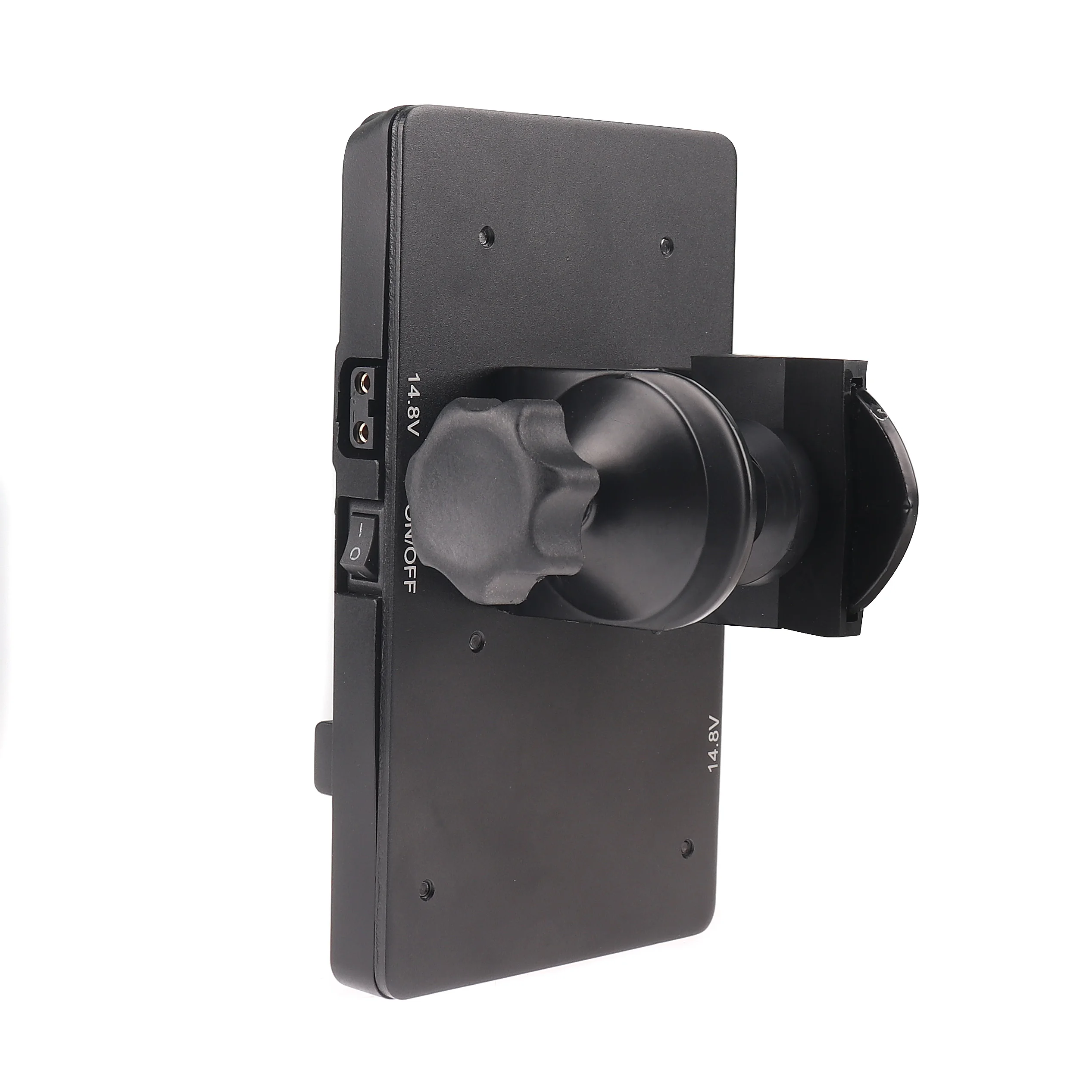 FOTGA-Adaptador de placa de alimentación de batería, montaje en V, con d-tap + abrazadera para cámara de vídeo Sony DSLR