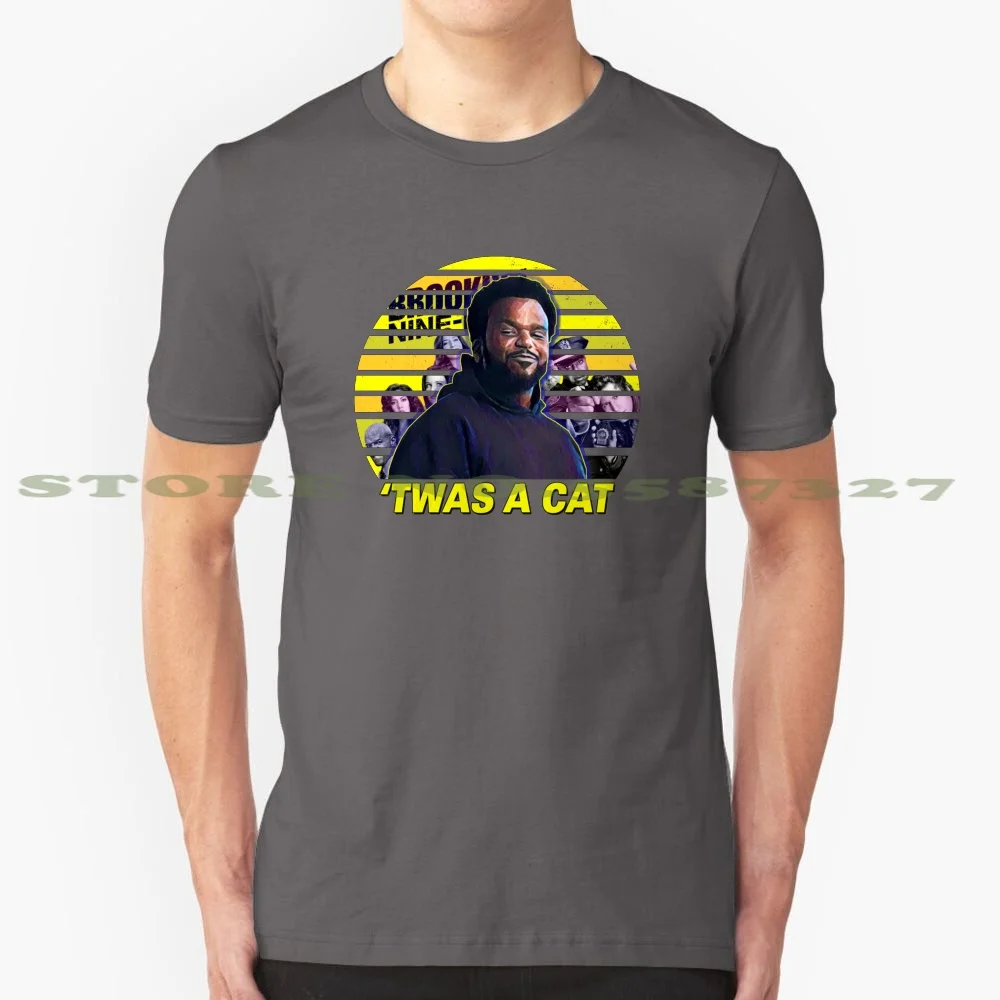 Twas A Cat-The Bandit 100% Pure Cotton T-Shirt Noice Smort Brooklyn 99 Jake Peralta Nine Tv Fandom Love Nbc Sitcom Die Hard