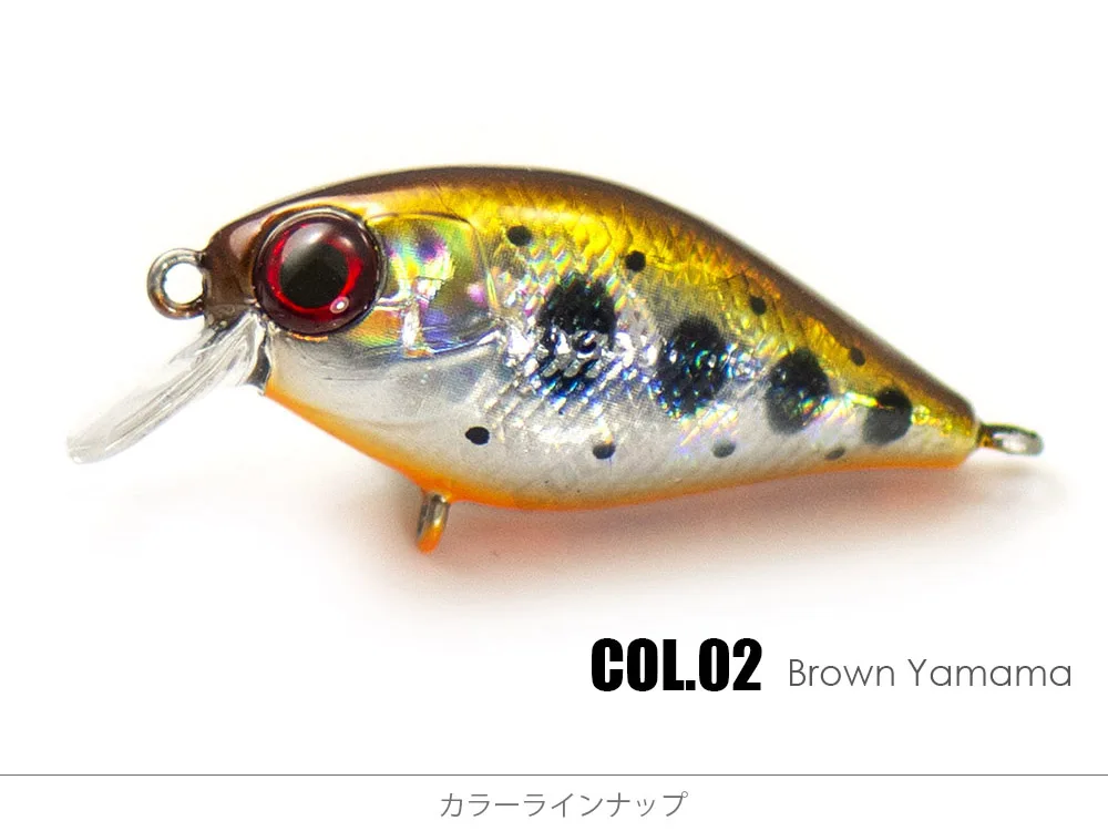 Countbass-Kurbelköder mit VMC-Haken 36 mm 1-3/8 Zoll 4 g 1/8 oz. Dive 0,4–1,2 m Hard Body Diver Angelköder Wobbler Hardbait – Detail 13
